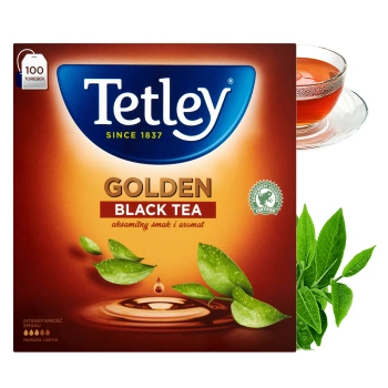 Tetley Golden Black Tea 100 torebek