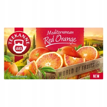 Teekanne Mediterranean Red Orange herbata owocowa 20 torebek