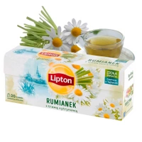 HERBATA LIPTON RUMIANEK TRAWA CYTRYNOWA 20 TOREBEK