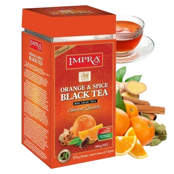 Impra Orange & Spice herbata czarna puszka 200 g