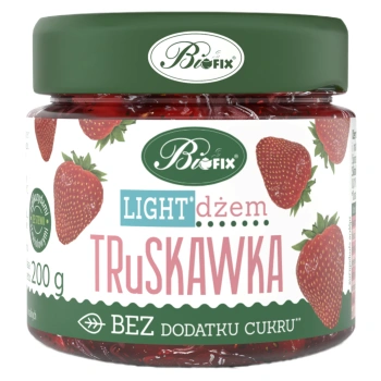 Bifix dżem Truskawka bez dodatku cukru 200 g