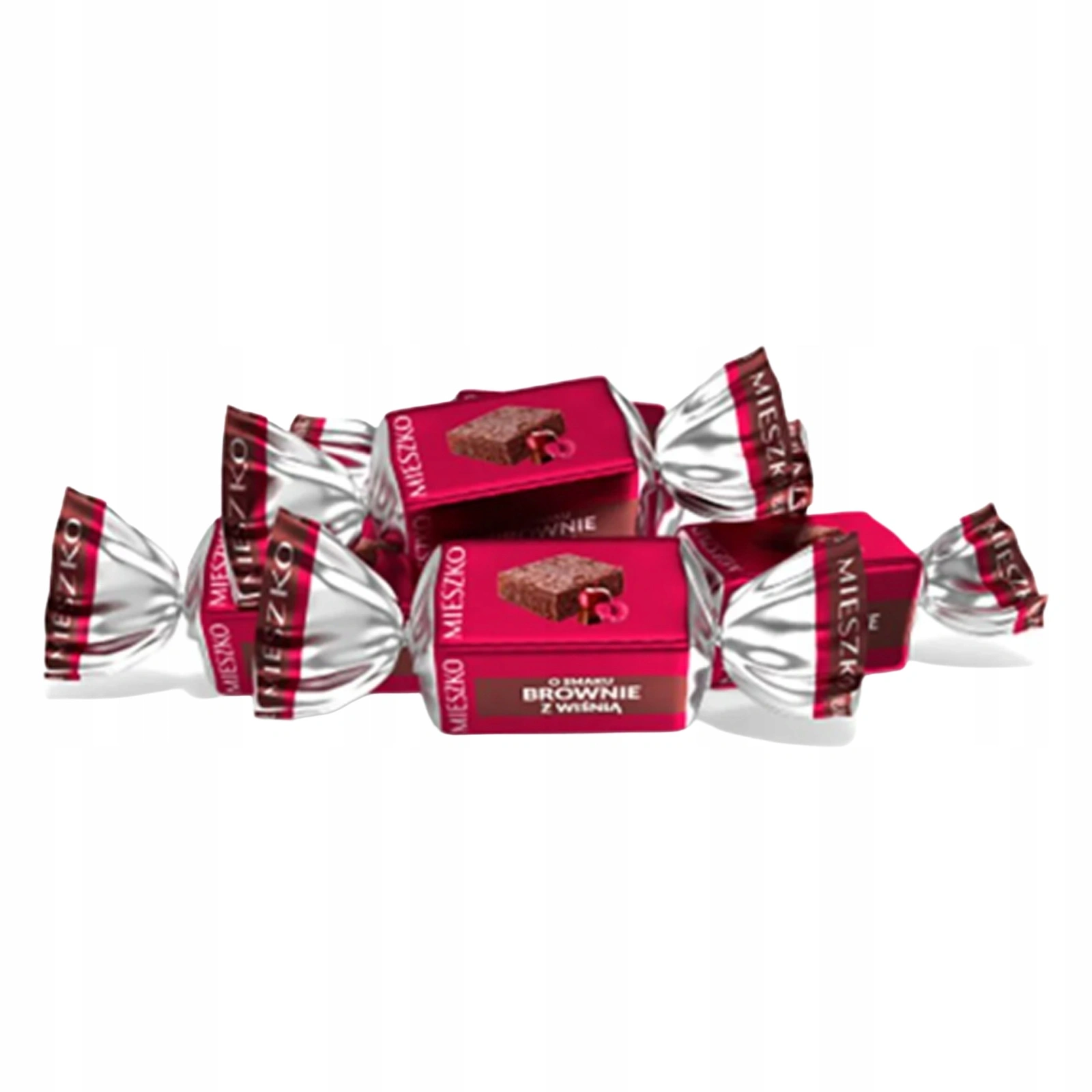 Mieszko cukierki o smaku brownie z wiśnią 1kg