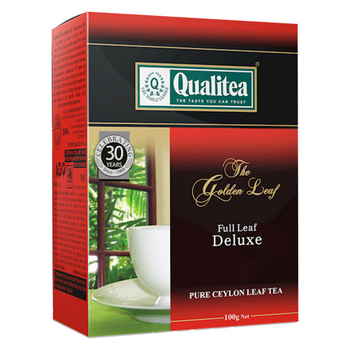 Qualitea deluxe herbata czarna cejlońska liściasta 100 g