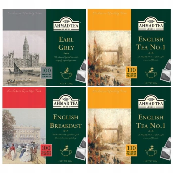 Zestaw prezentowy herbat Ahmad Tea + naklejka