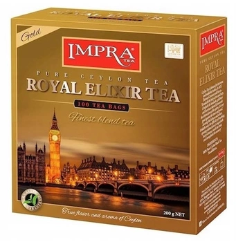 Impra herbata czarna Royal Elixir Tea 100 torebek