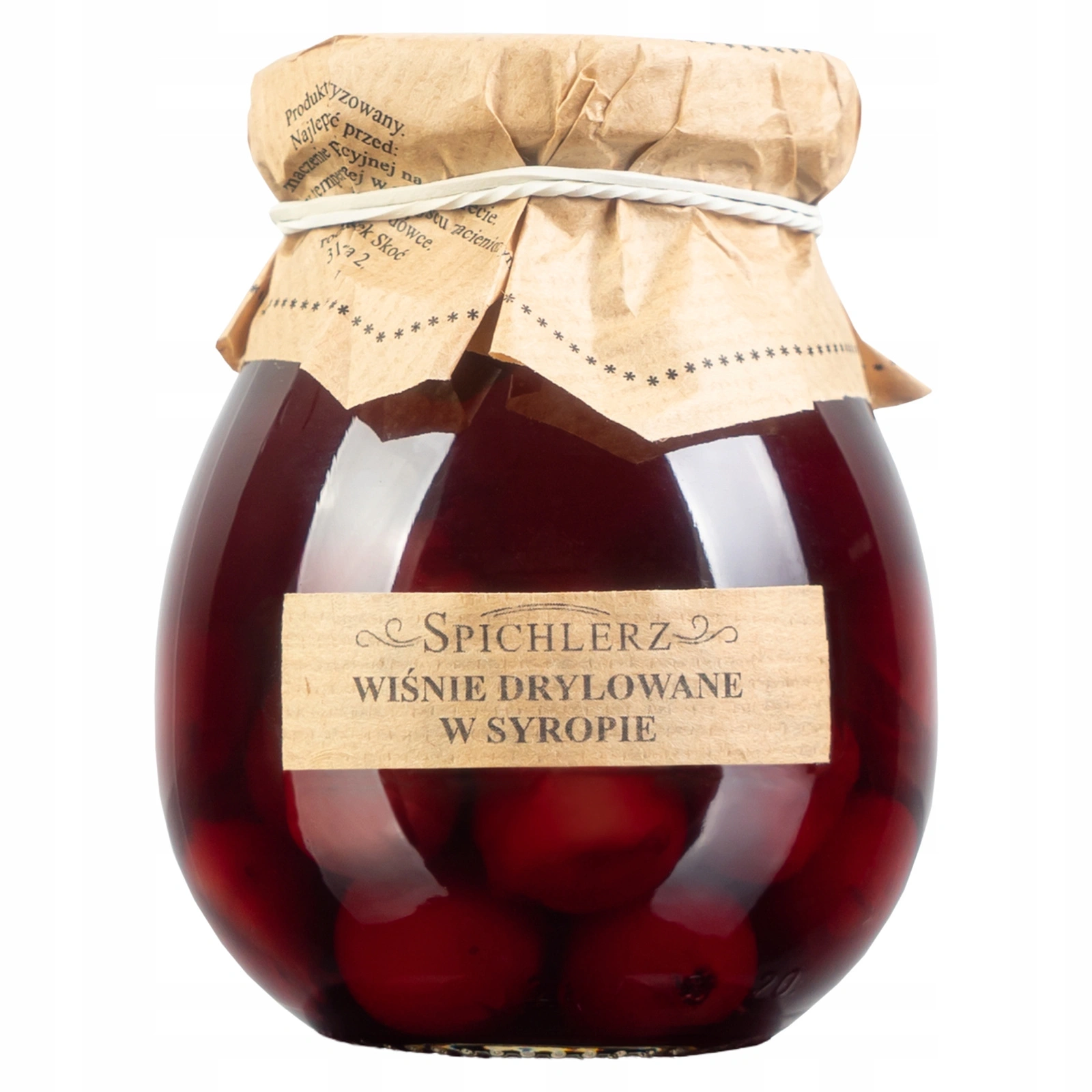Spichlerz Wiśnie drylowane w syropie 280g