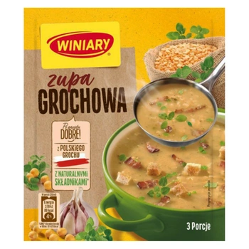 Winiary zupa grochowa 3 porcje szybkie danie 75g