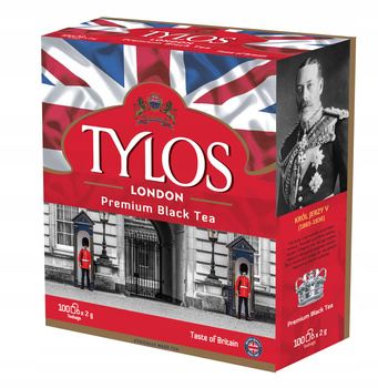 TYLOS LONDON HERBATA CZARNA 100T