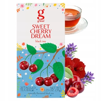 G'tea Sweet Cherry Dream herbata czarna 20 torebek