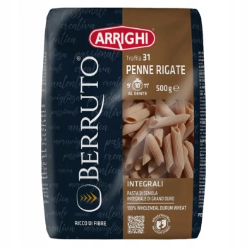Arrighi Penne Rigate makaron pełnoziarnisty 500 g