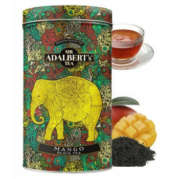 Mango czarna herbata Adalbert's puszka 110g