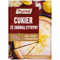  Cukier ze skórką cytryny