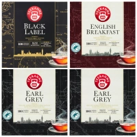 2x Earl Grey, 1x Black Label, 1x English Breakfast