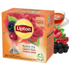 LIPTON HERBATA CZARNA OWOCE LEŚNE 20T