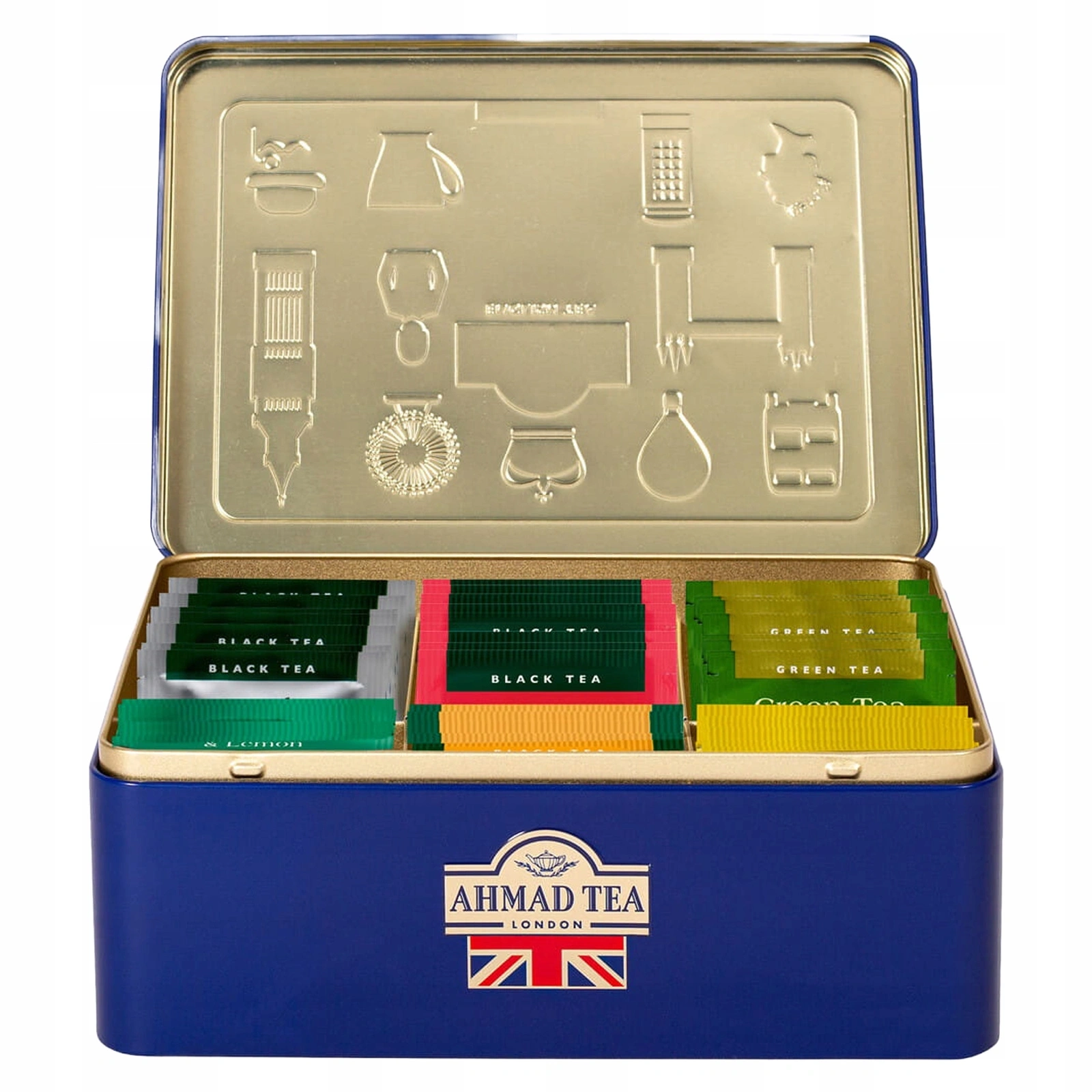 Ahmad Tea English Tea Six Collection puszka 6 smaków 60 torebek