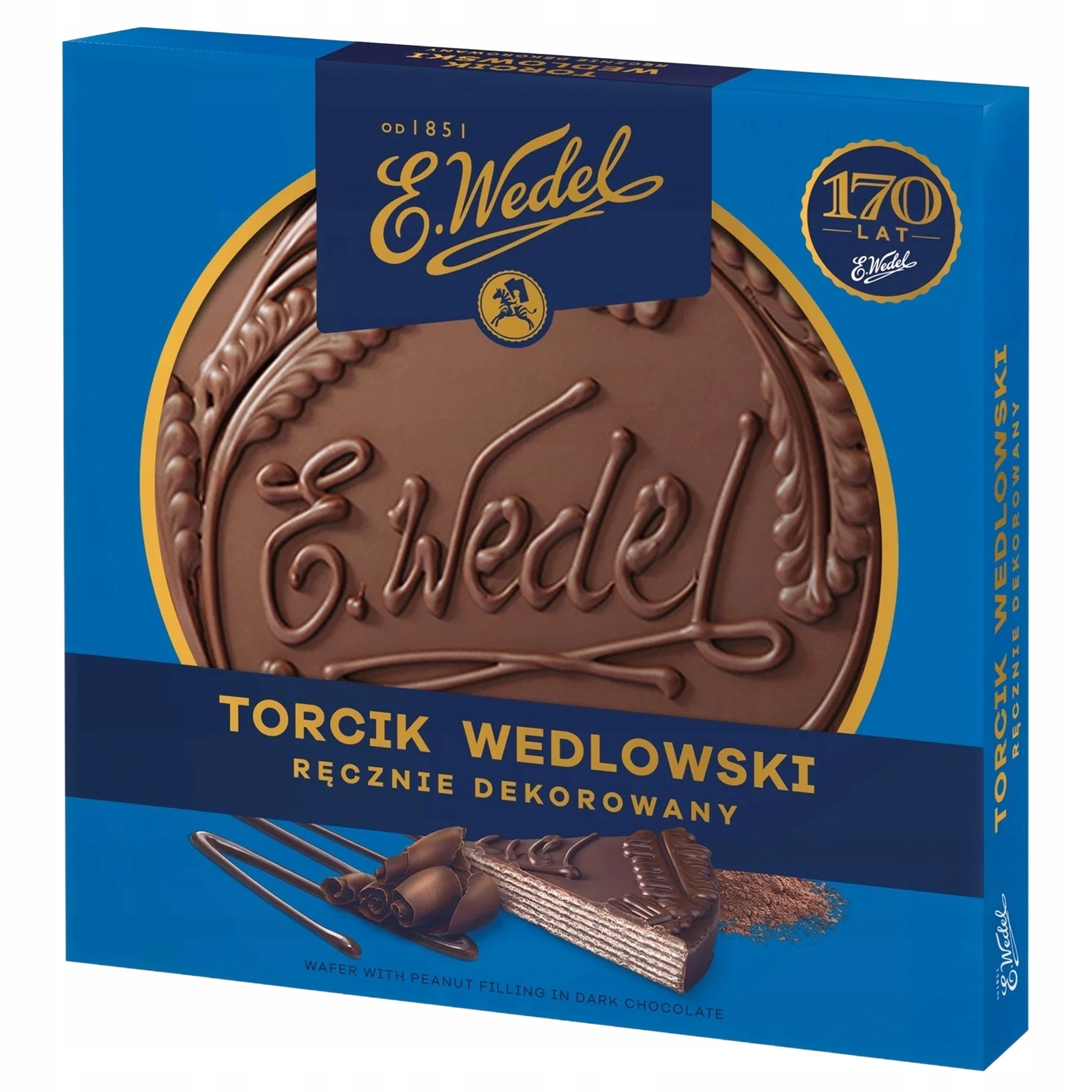 Wedel Torcik wedlowski z kremem orzechowym 250g
