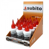 Subito S5 wkłady elektryczne znicz czerwony x12