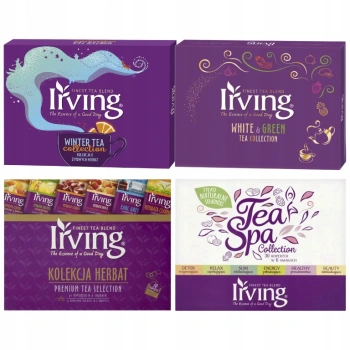 Irving Zestaw 4x kolekcja herbat 120(4x30)kopertek