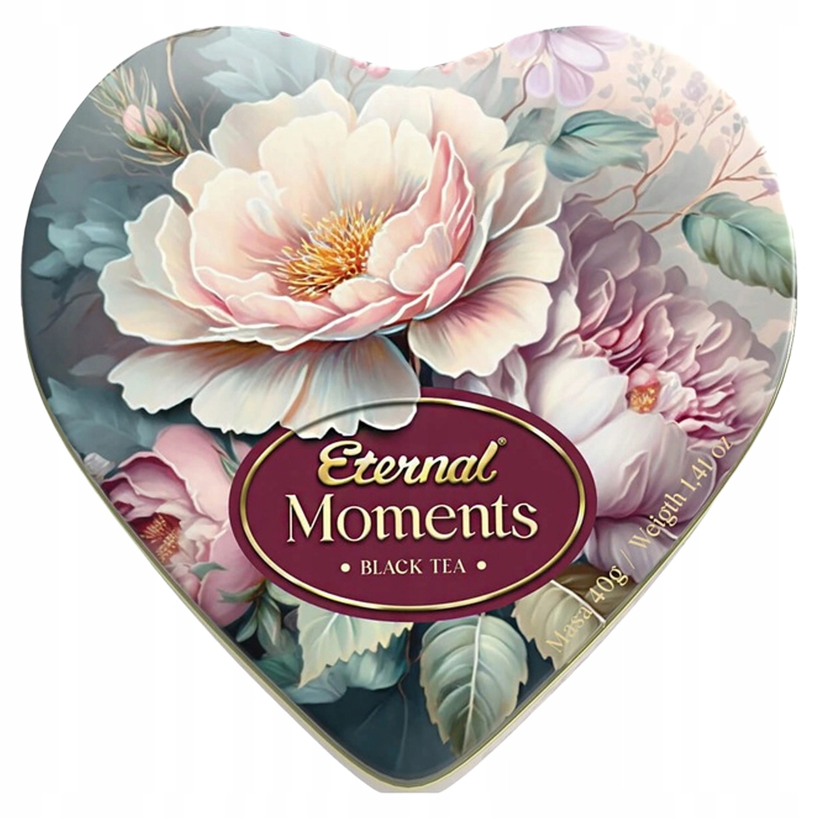 Eternal Moments herbata czarna w puszce serce 40g