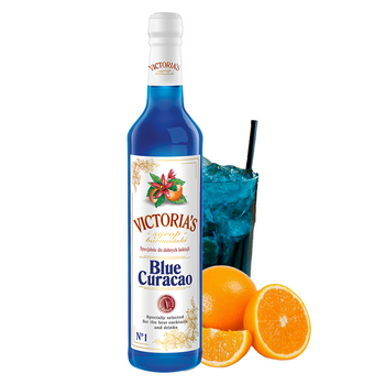 Syrop blue curacao do drinków Victoria's 490ml