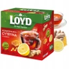 Herbaty zimowe owocowe zestaw prezentowy Loyd + szklanka 280 ml