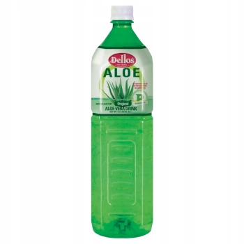 Dellos Napój aloesowy z miąższem z aloesu Aloe vera 1.5L