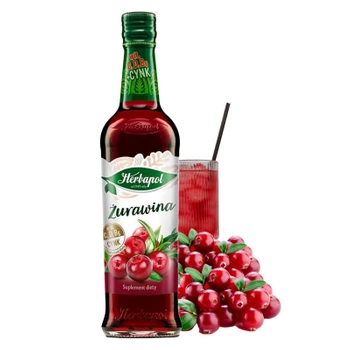 Żurawina syrop Herbapol 420 ml