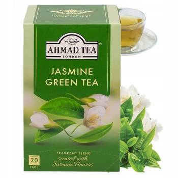 Ahmad Tea Green Tea Jasmine Romance herbata zielona jaśminowa 20 torebek