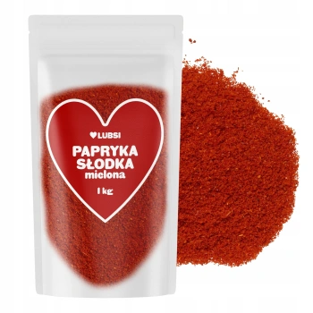 Lubsi Papryka słodka mielona przyprawa wysokiej jakości duże opakowanie 1kg