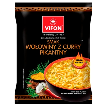 Zupka chińska Vifon wołowina z curry pikantna 70 g