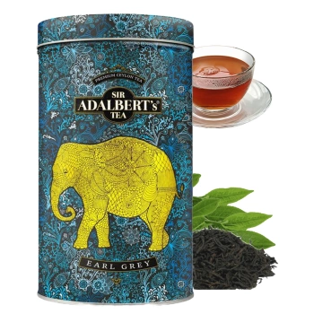 Czarna herbata Earl Grey Adalbert's puszka 110g