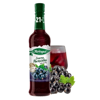 Czarna porzeczka syrop Herbapol 420 ml