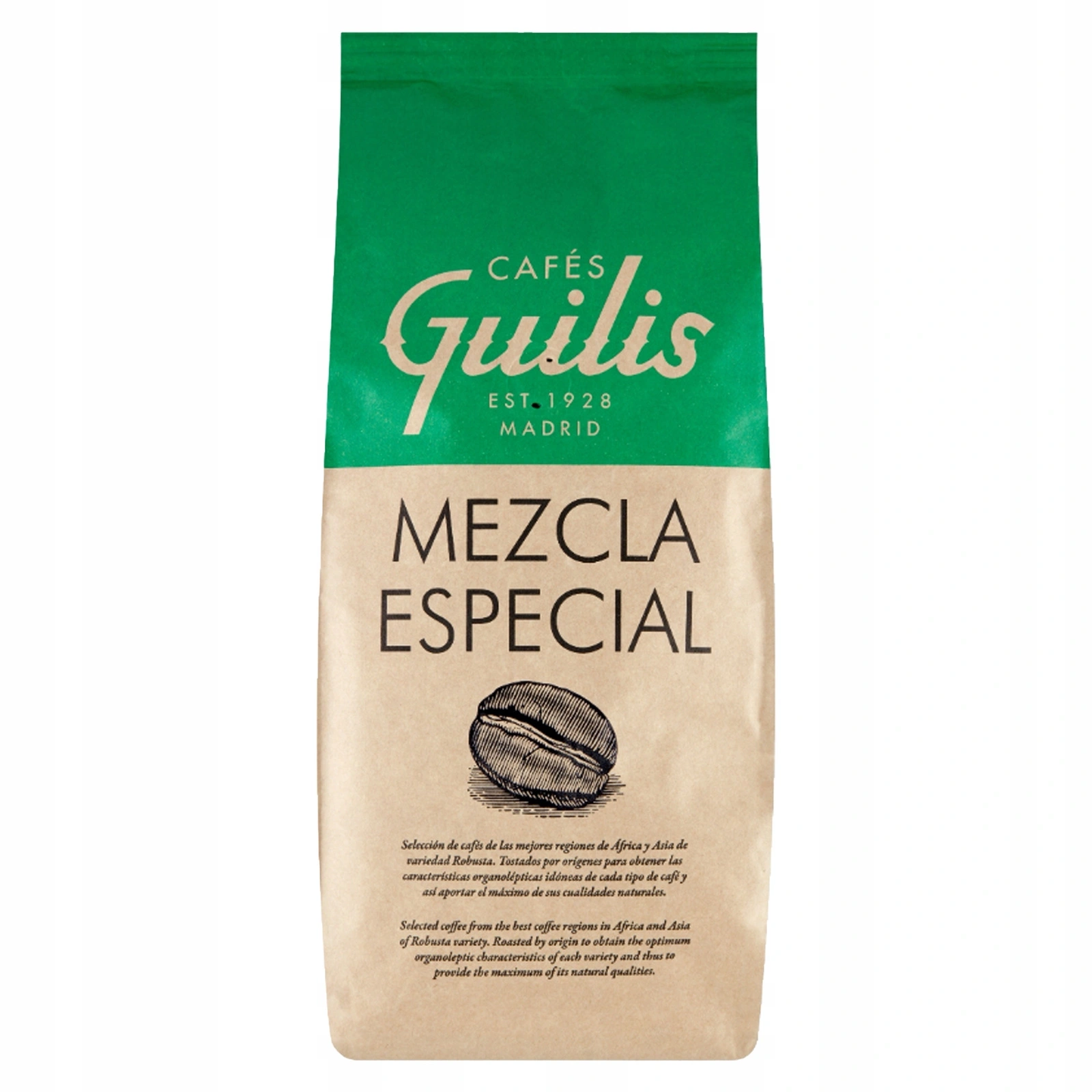 Cafes Guilis Mezcla Especial kawa ziarnista z cukrem 1kg