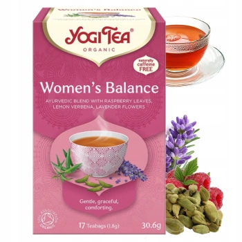 Yogi Tea Women's Balance herbata 17 torebek