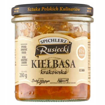 Spichlerz Rusiecki Kiełbasa Krakowska 82 % mięsa 280 g