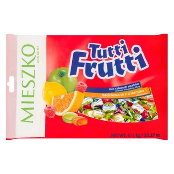 Tutti Frutti cukierki owocowe Mieszko 1 kg