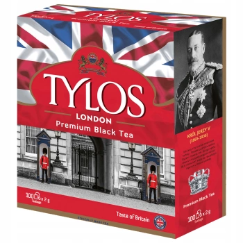 Tylos London herbata czarna 100 torebek