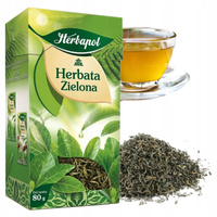 Herbata Herbapol zielona liściasta 80 g