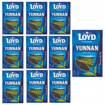 Zestaw herbat czarnych Yunnan Loyd + naklejka