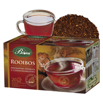 BIFIX ROOIBOS herbata z czerwonokrzewu 20 kopert