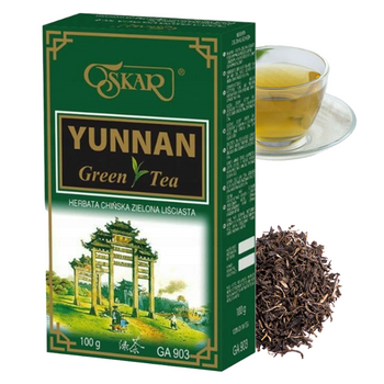 OSKAR HERBATA ZIELONA YUNNAN 100G