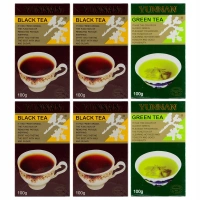 4x Black Tea B901, 2x Green Tea G901