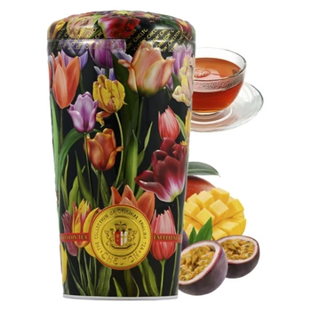 Mango marakuja wazon herbata czarna Chelton z tulipanami 150g