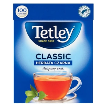 Tetley herbata czarna classic 100 torebek