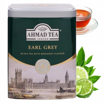Ahmad Tea Earl Grey herbata czarna liściasta 100g