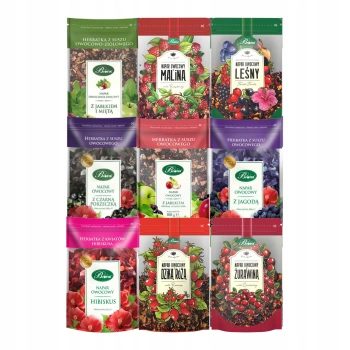 Zestaw naparów owocowych Bifix (9x100g)