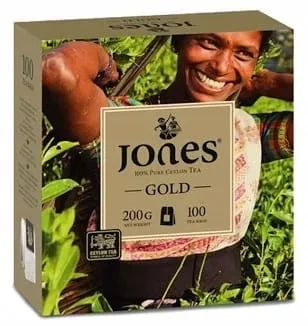 Jones herbata czarna Gold 100 torebek