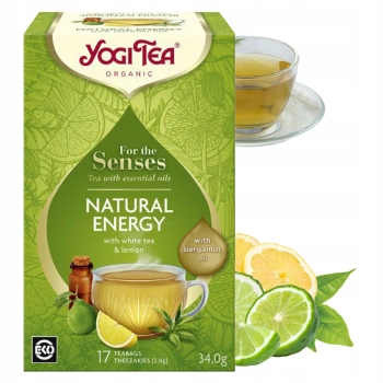 Yogi Tea Natural Energy herbata 17 torebek