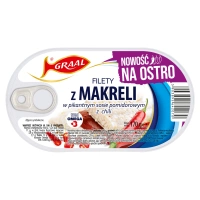  Filety z makreli w sosie pomidorowym ze słodkim chili