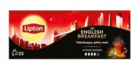 HERBATA CZARNA ENGLISH BREAKFAST Lipton 25 torebek